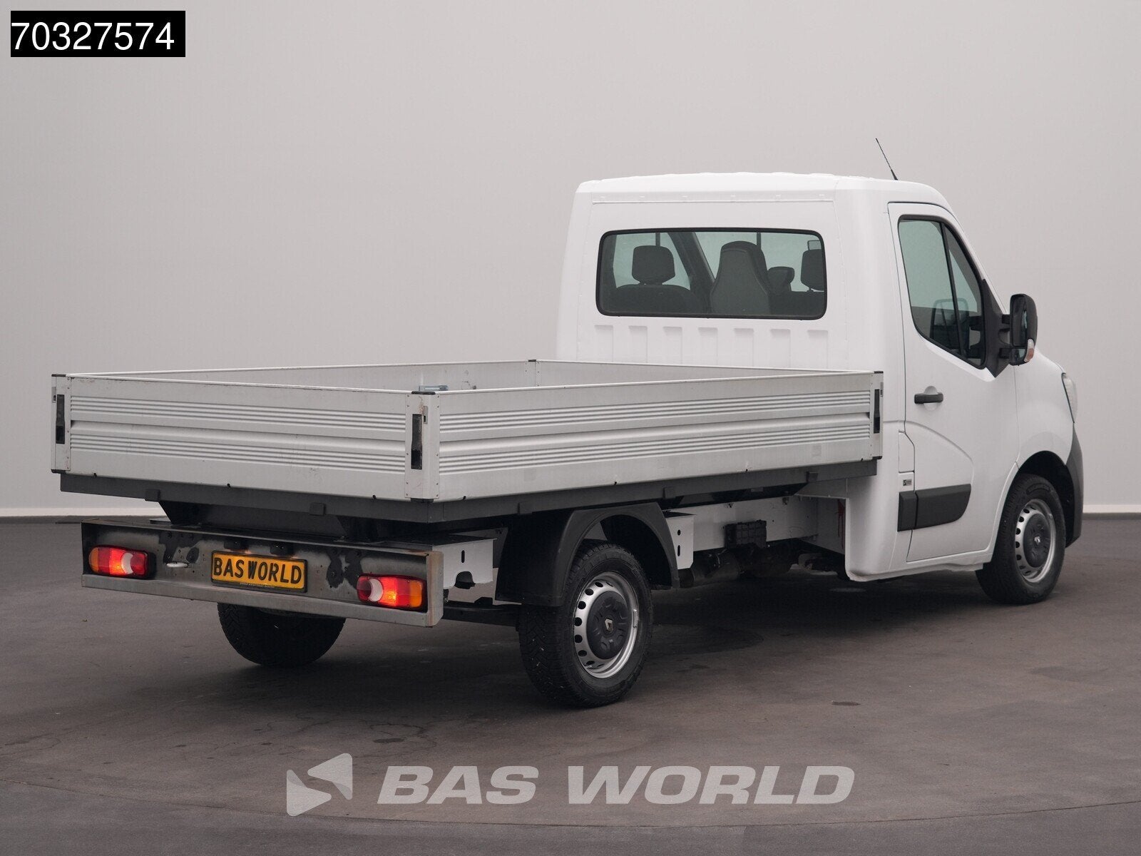 Renault Master 135PK Open Laadbak LED Airco Cruise Euro6 Pri, Auto's, Bestelwagens en Lichte vracht, 135 pk, Stof, Gebruikt, Euro 6
