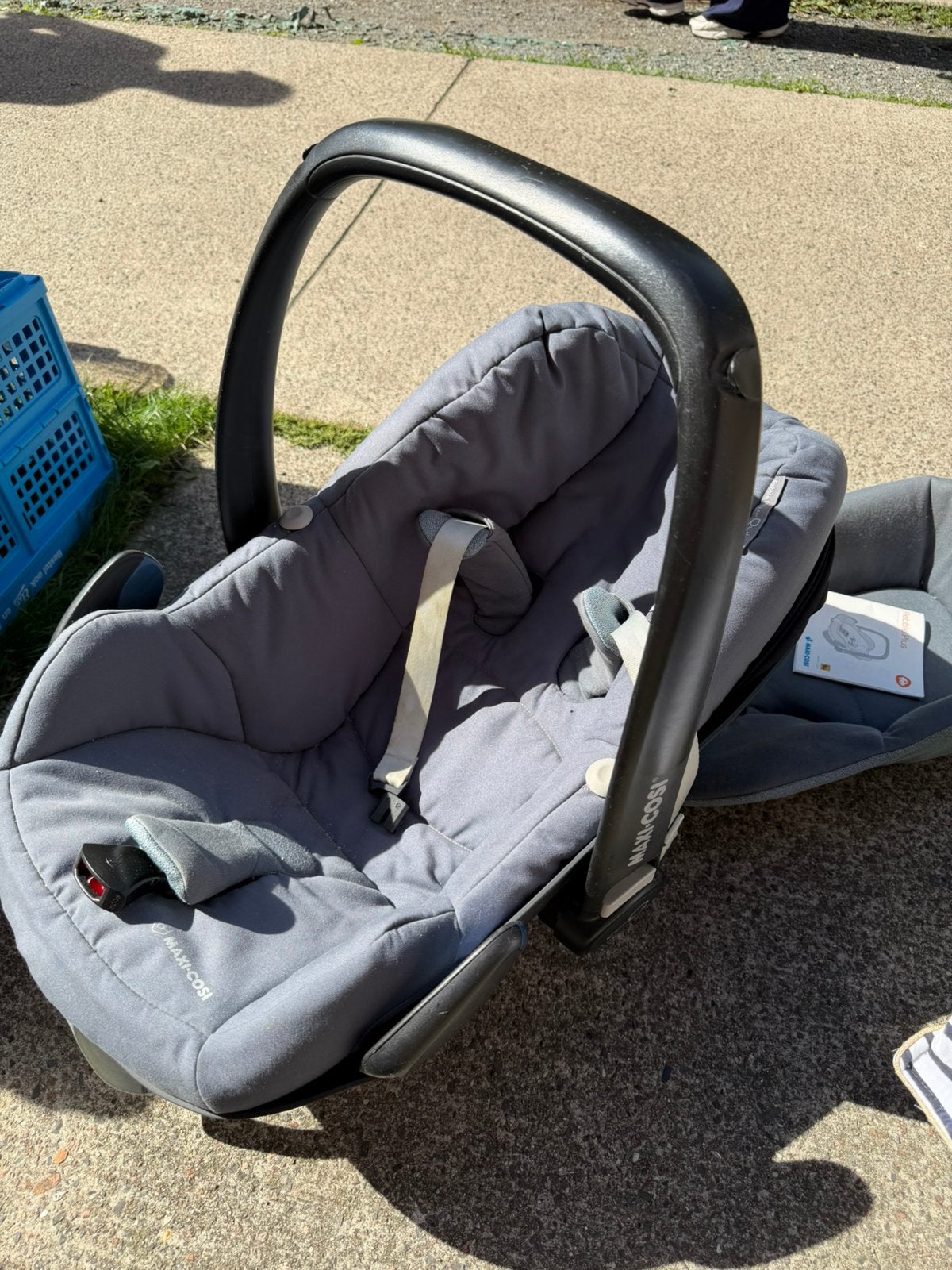 Maxi cosi autostoel + isofix, Enfants & Bébés, Sièges auto, Enlèvement, Utilisé, Isofix, 9 à 18 kg