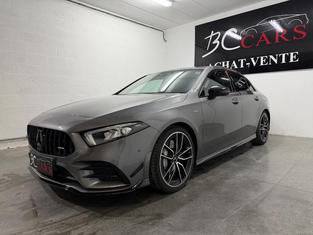 Mercedes A35 amg*garantie*gps caméra led, Auto's, Automaat, 4 deurs, Bedrijf, Berline