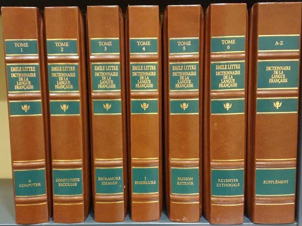 Dictionnaire de la langue française., Boeken, Woordenboeken, Littré Paul Emile, Frans, Overige uitgevers, Ophalen of Verzenden