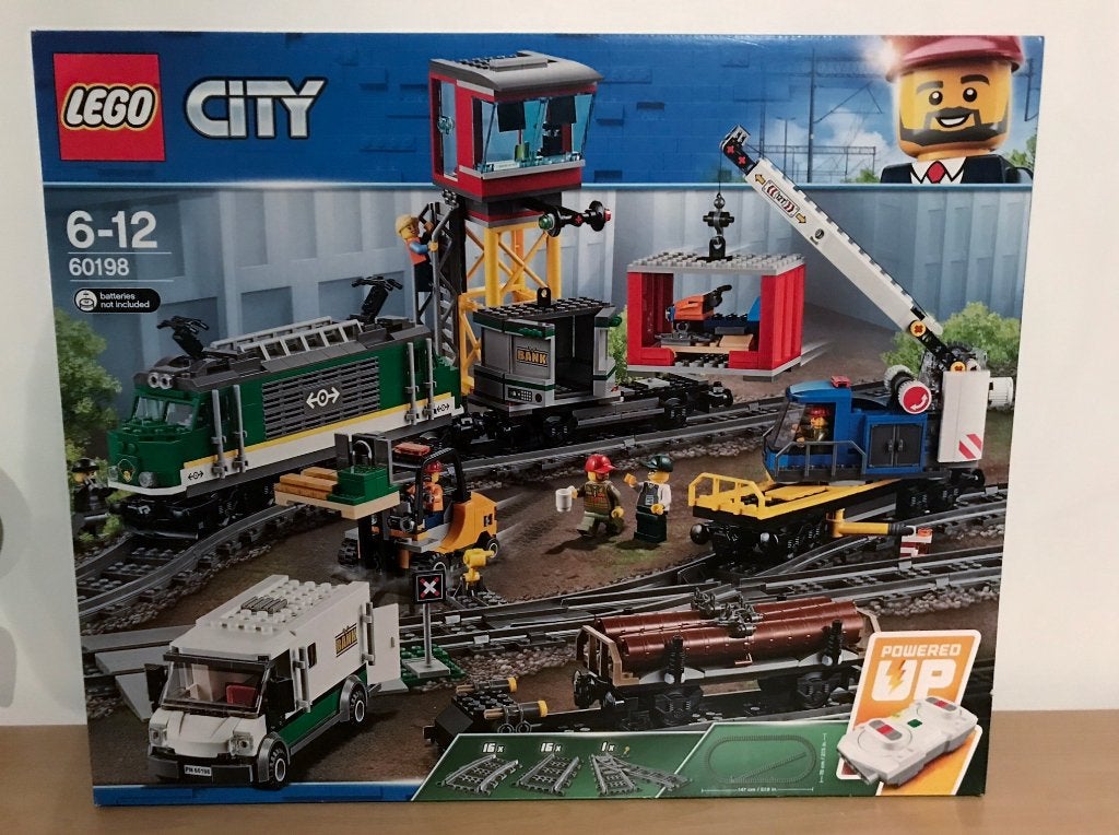 NIEUW! - Lego 60198 City Vrachttrein Trein Cargo Train, City, Nieuw, Ophalen of Verzenden, Complete set
