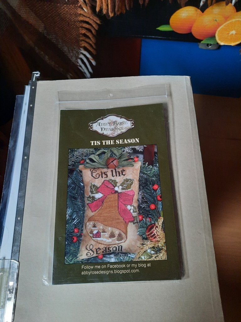 Motif original - Horloge de Noël, Hobby & Loisirs créatifs, Broderie & Machines à broder, Comme neuf, Patron, Enlèvement ou Envoi