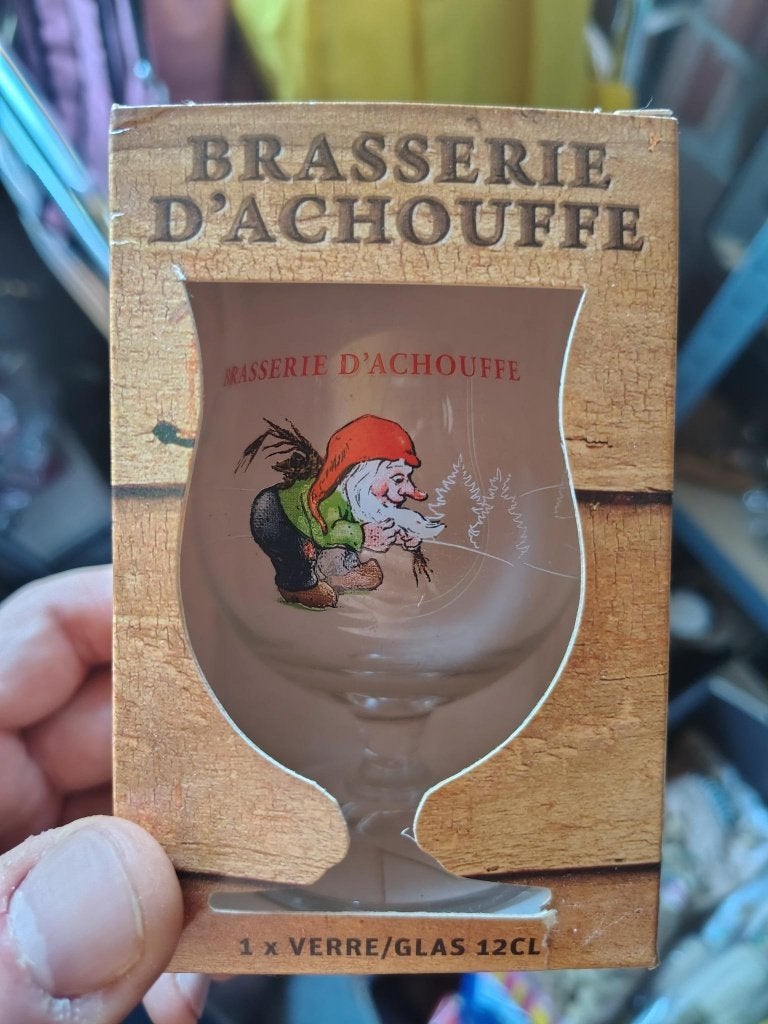 2 Bierglazen La Chouffe 12cl, Verzamelen, Ophalen of Verzenden, Nieuw