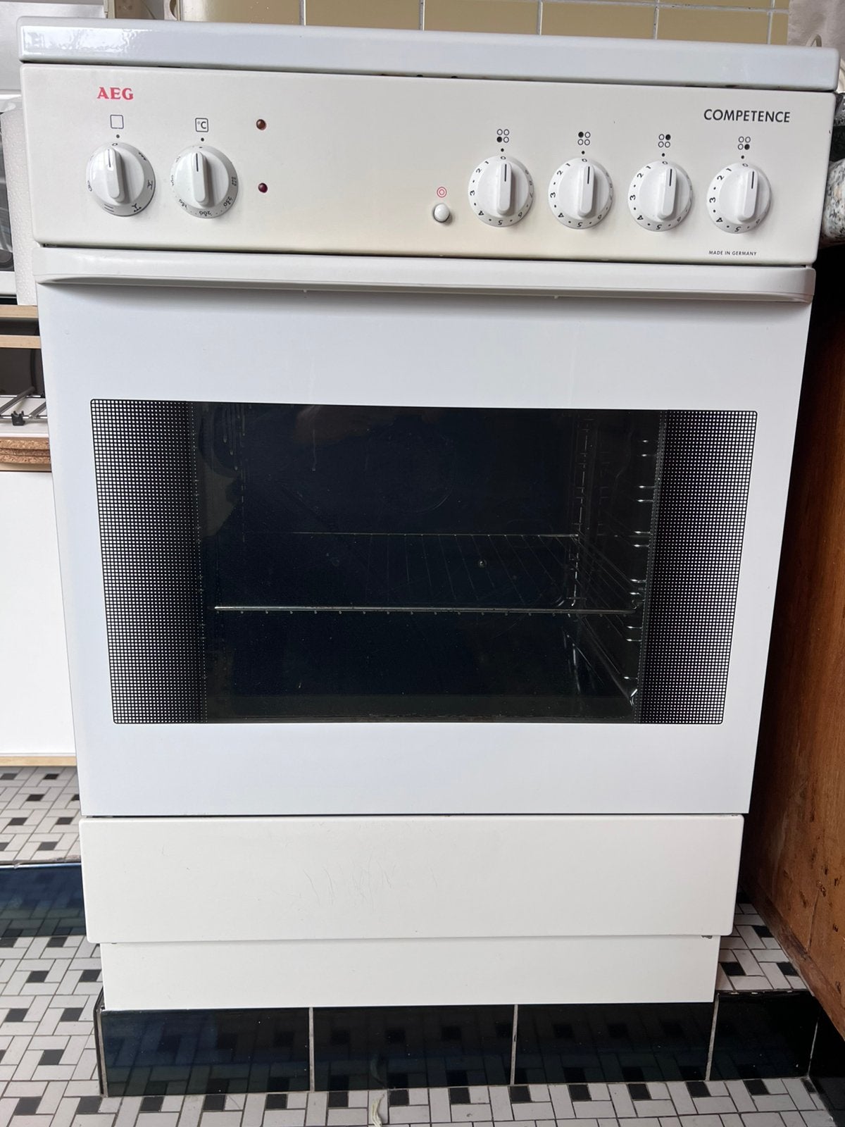 Cuisinière AEG Vitrocéramique, Enlèvement, Comme neuf