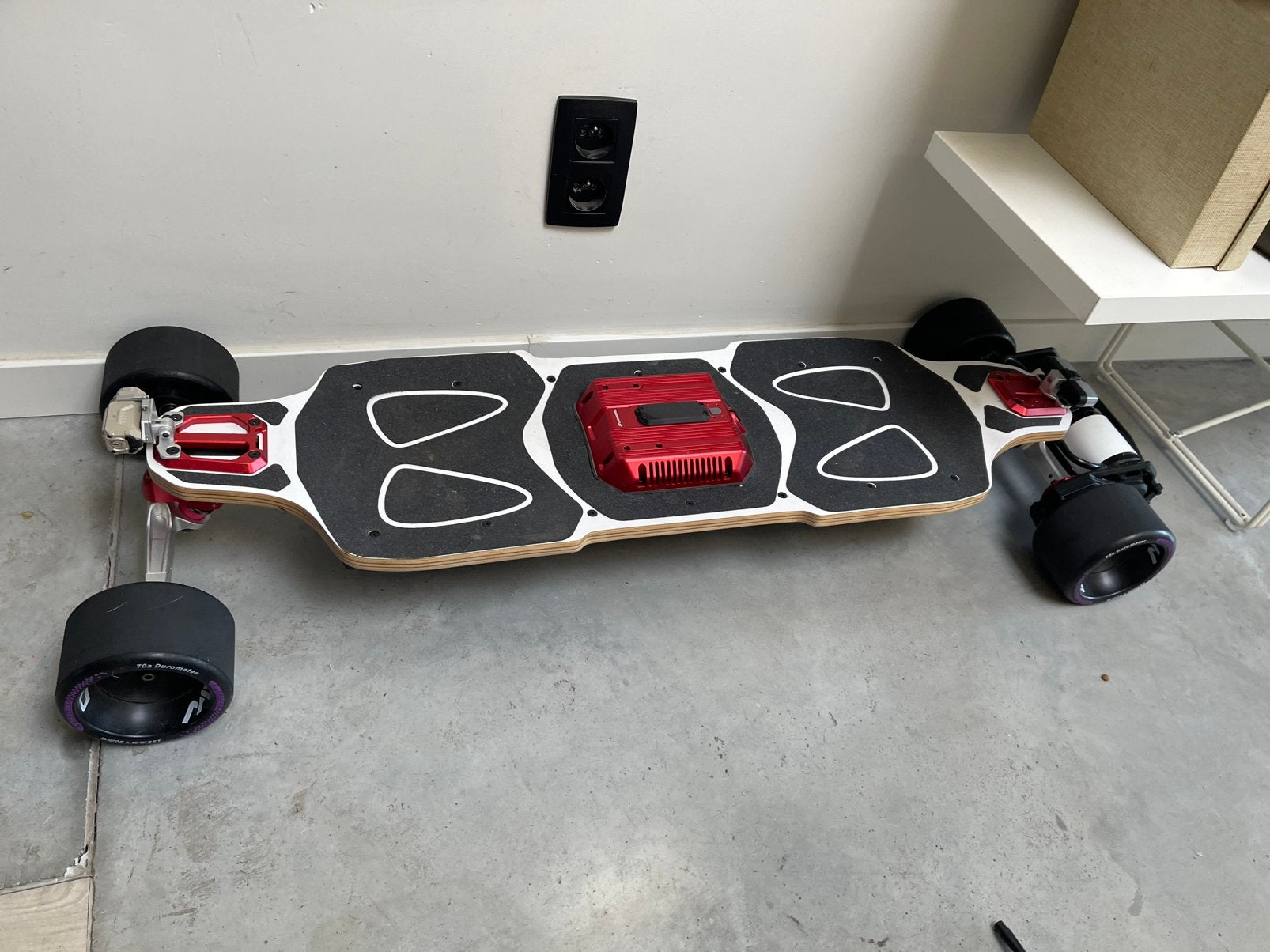 Linnpower OXER elektrisch skateboard, Ophalen, Zo goed als nieuw, Skateboard