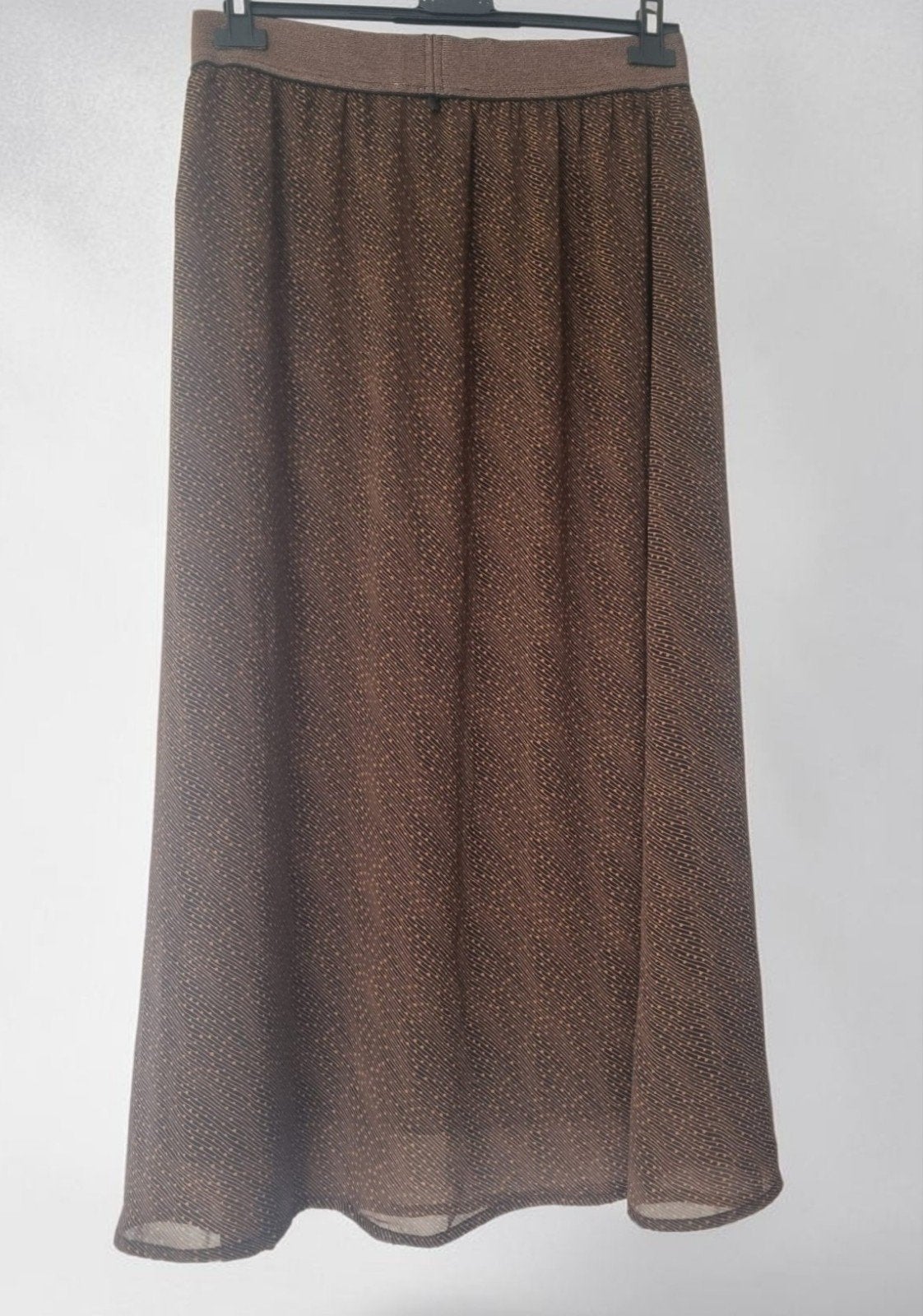 Jupe longue Vila Joy taille M - Comme neuve, Vêtements | Femmes, Taille 38/40 (M), Enlèvement ou Envoi, Comme neuf, Brun