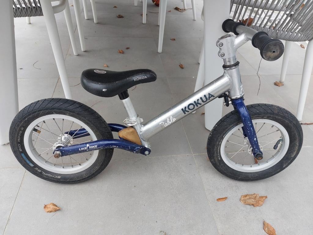 Kokua loopfietsje, Ophalen