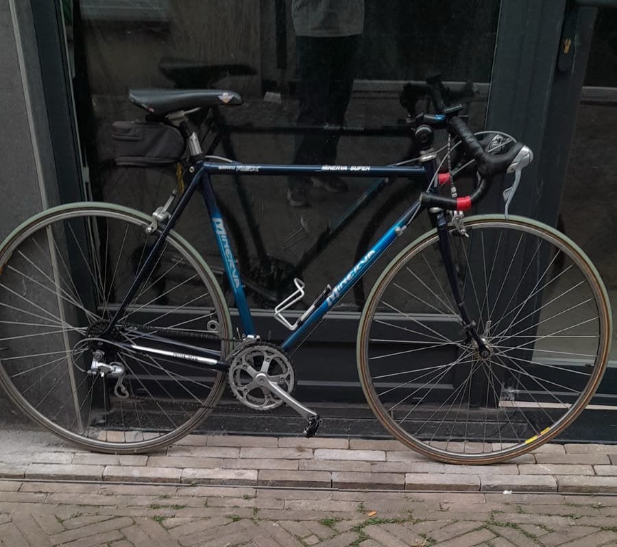 Minerva koersfiets, Ophalen, Zo goed als nieuw