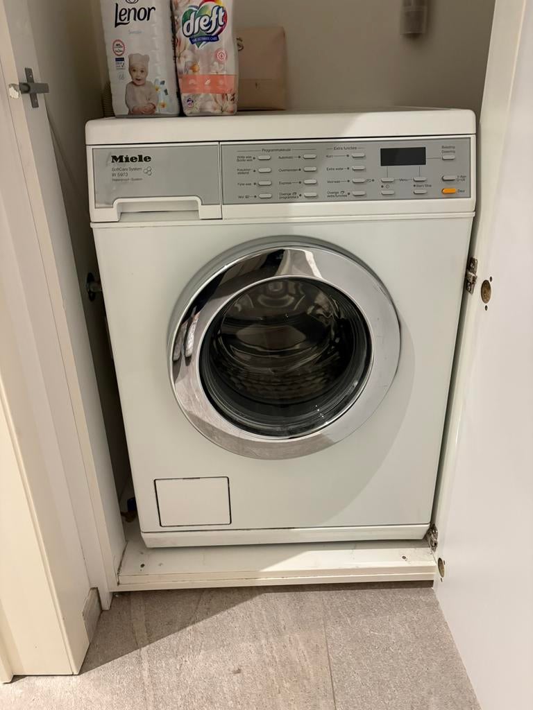 Miele wasmachine te koop, Ophalen, 6 tot 8 kg, Gebruikt, 1600 toeren of meer