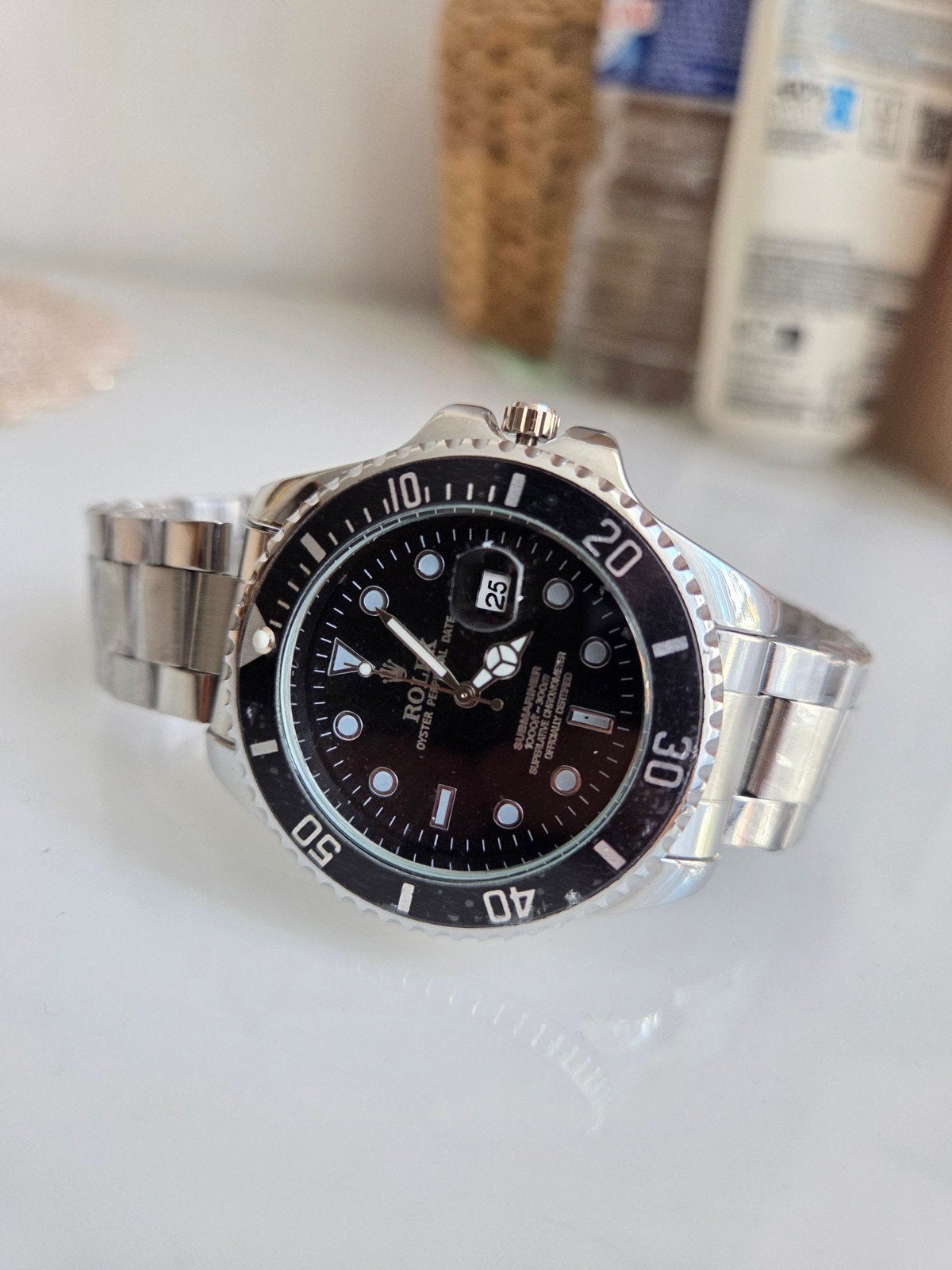 submariner rlx, Bijoux, Sacs & Beauté, Montres | Hommes, Rolex, Enlèvement, Argent, Neuf