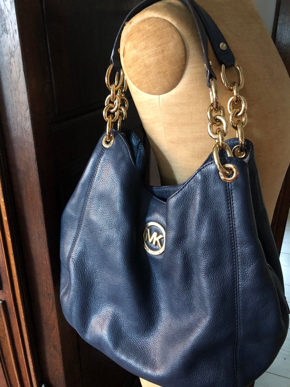 Handtas Michael Kors, Handtassen en Accessoires, Ophalen of Verzenden, Blauw, Handtas