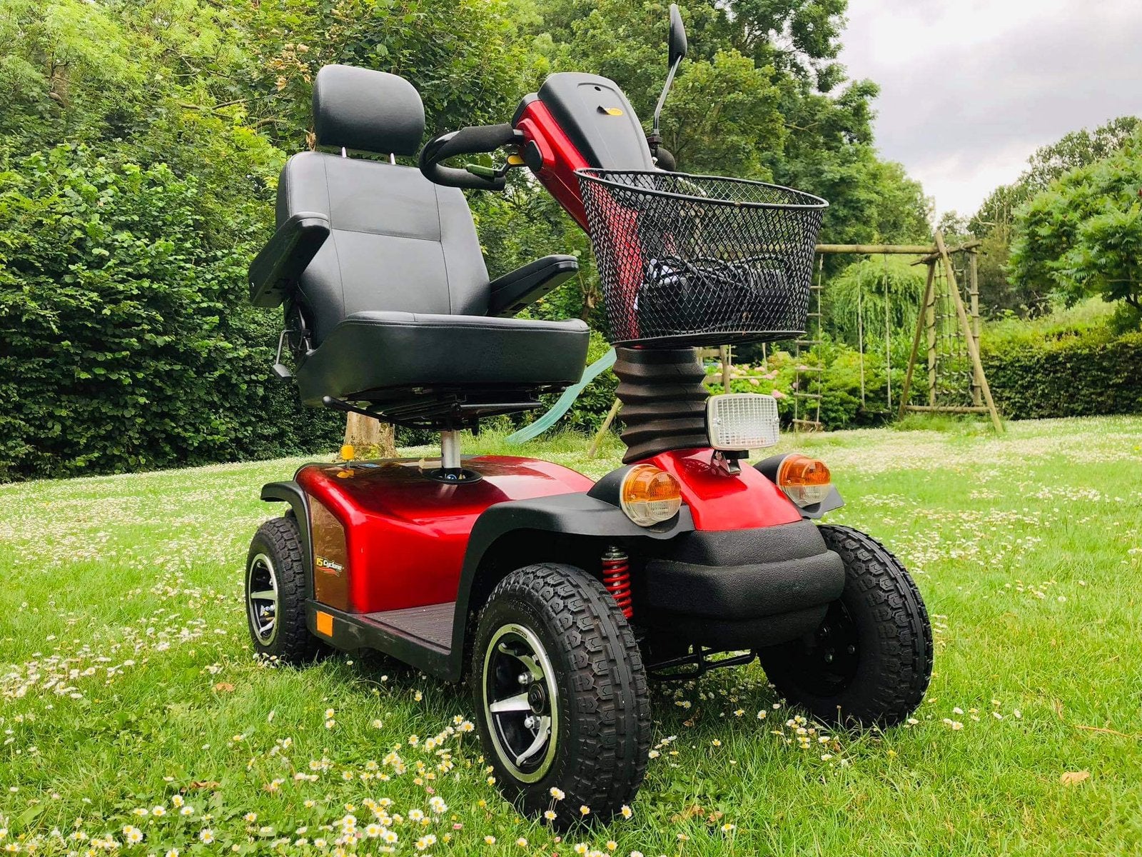 Nieuwestaat PractiComfort Cyclone 15 Scootmobiel topstaat, Diversen, Ophalen of Verzenden, Inklapbaar, Zo goed als nieuw, Elektrische rolstoel