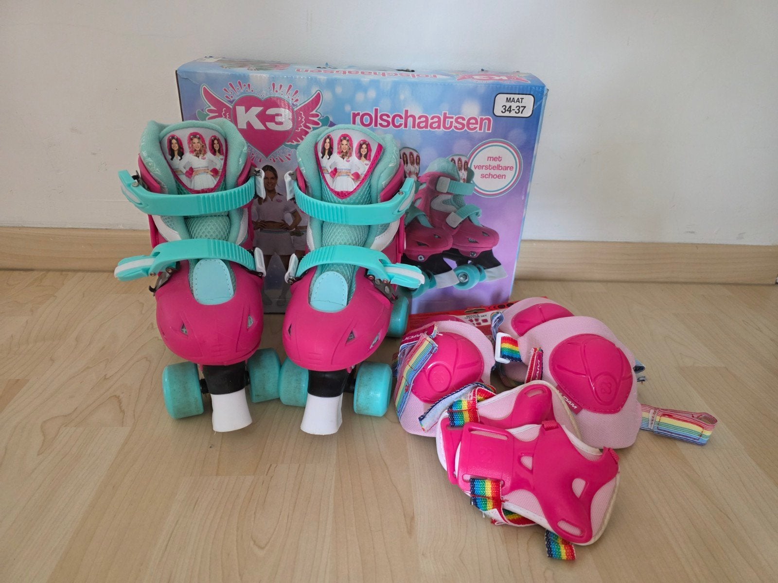 Rolschaatsen maat 34-37, Ophalen, Zo goed als nieuw, Kinderen