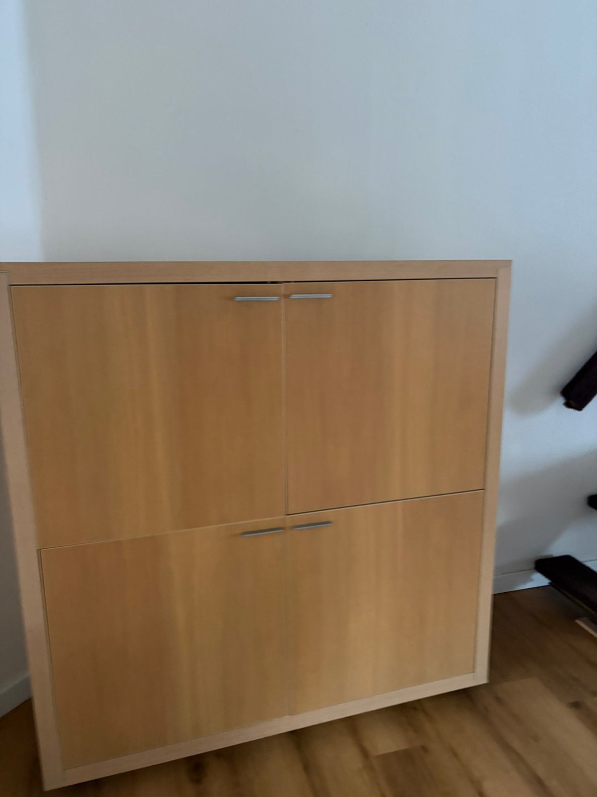 Kast bruin 143,5x138cm, Enlèvement, Comme neuf