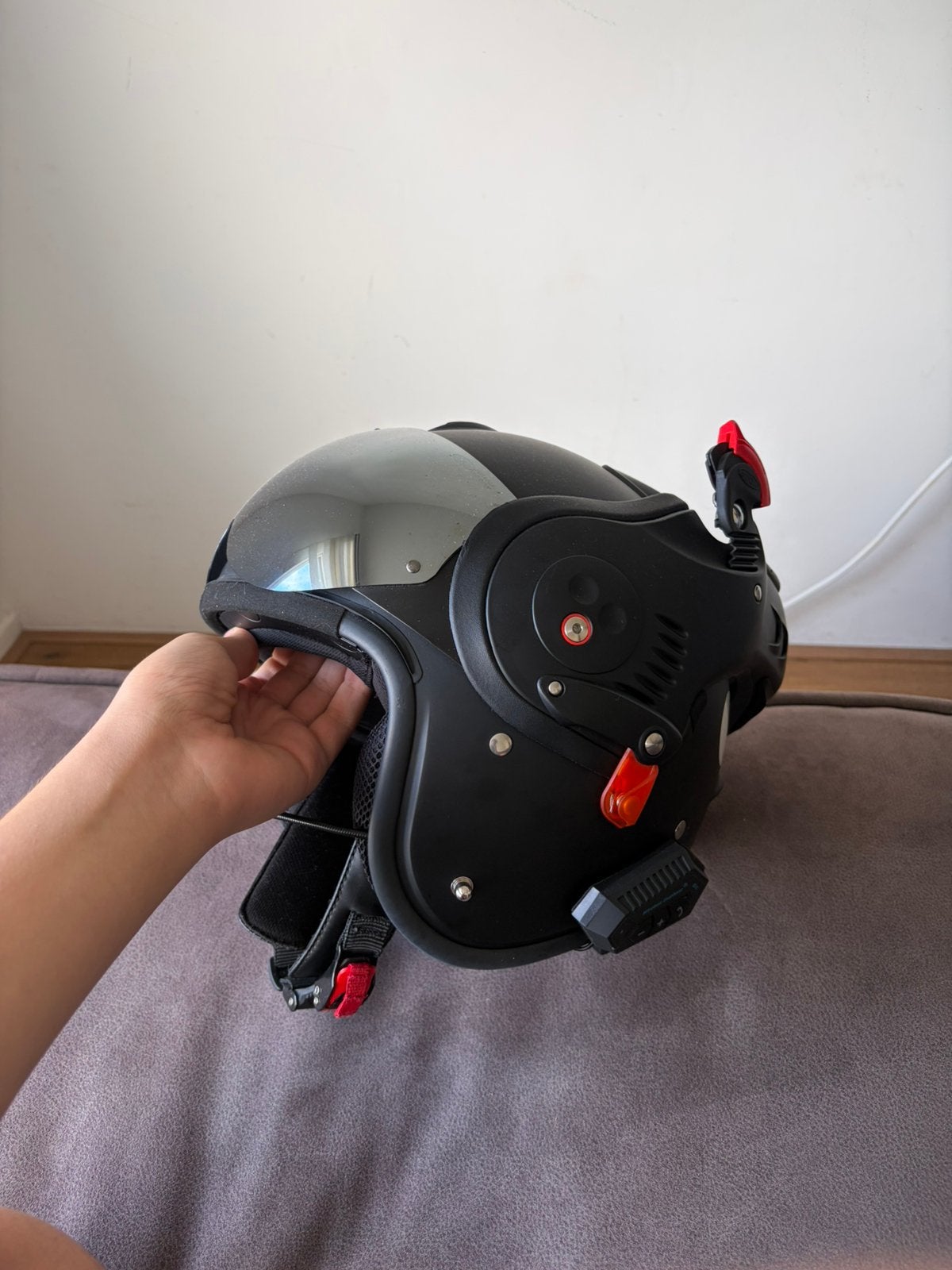 Roof boxer helm alpha teruil, Ophalen of Verzenden, Zo goed als nieuw