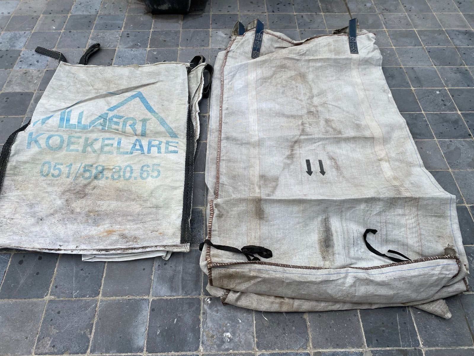 Big Bag, Bricolage & Construction, Enlèvement