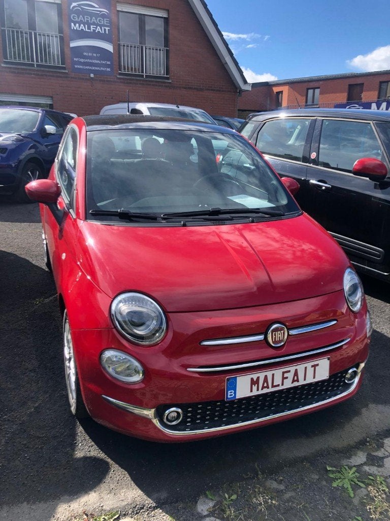 Fiat 500, Auto's, Fiat, Voorwielaandrijving, 4 zetels, Stof, Parkeersensor