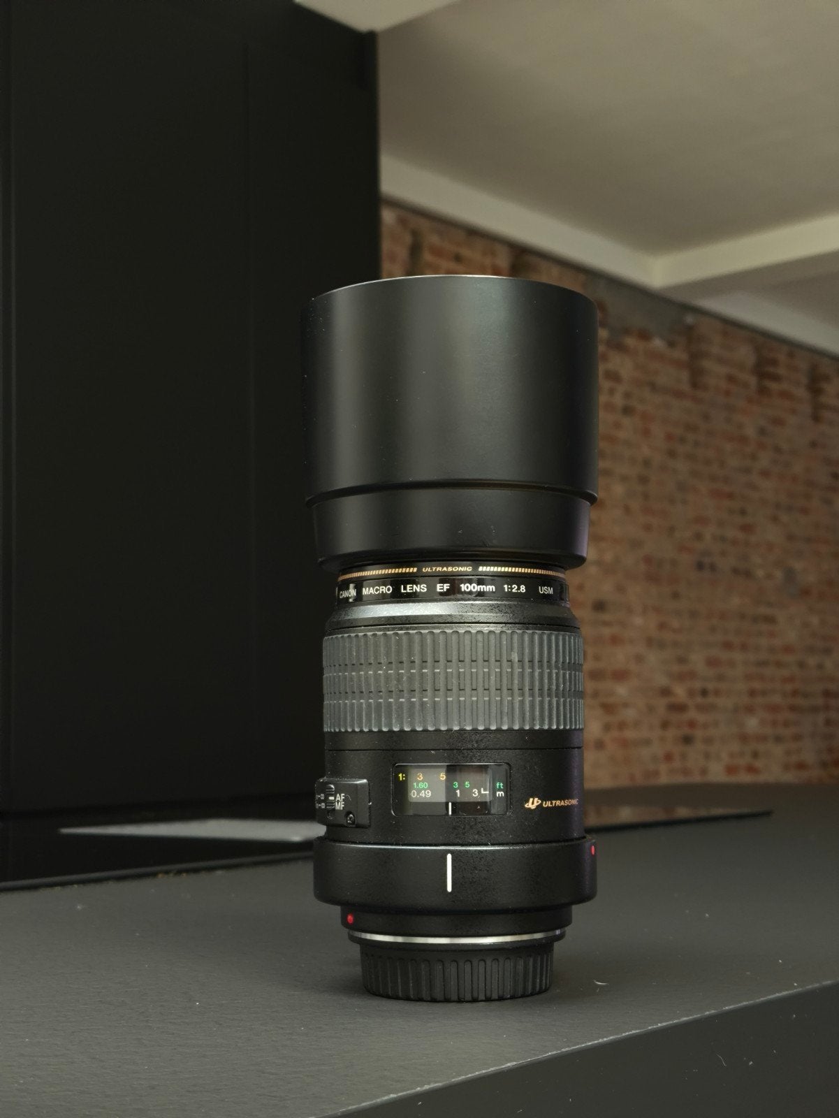 Canon 100mm macro F/2.8 USM, Audio, Tv en Foto, Ophalen of Verzenden