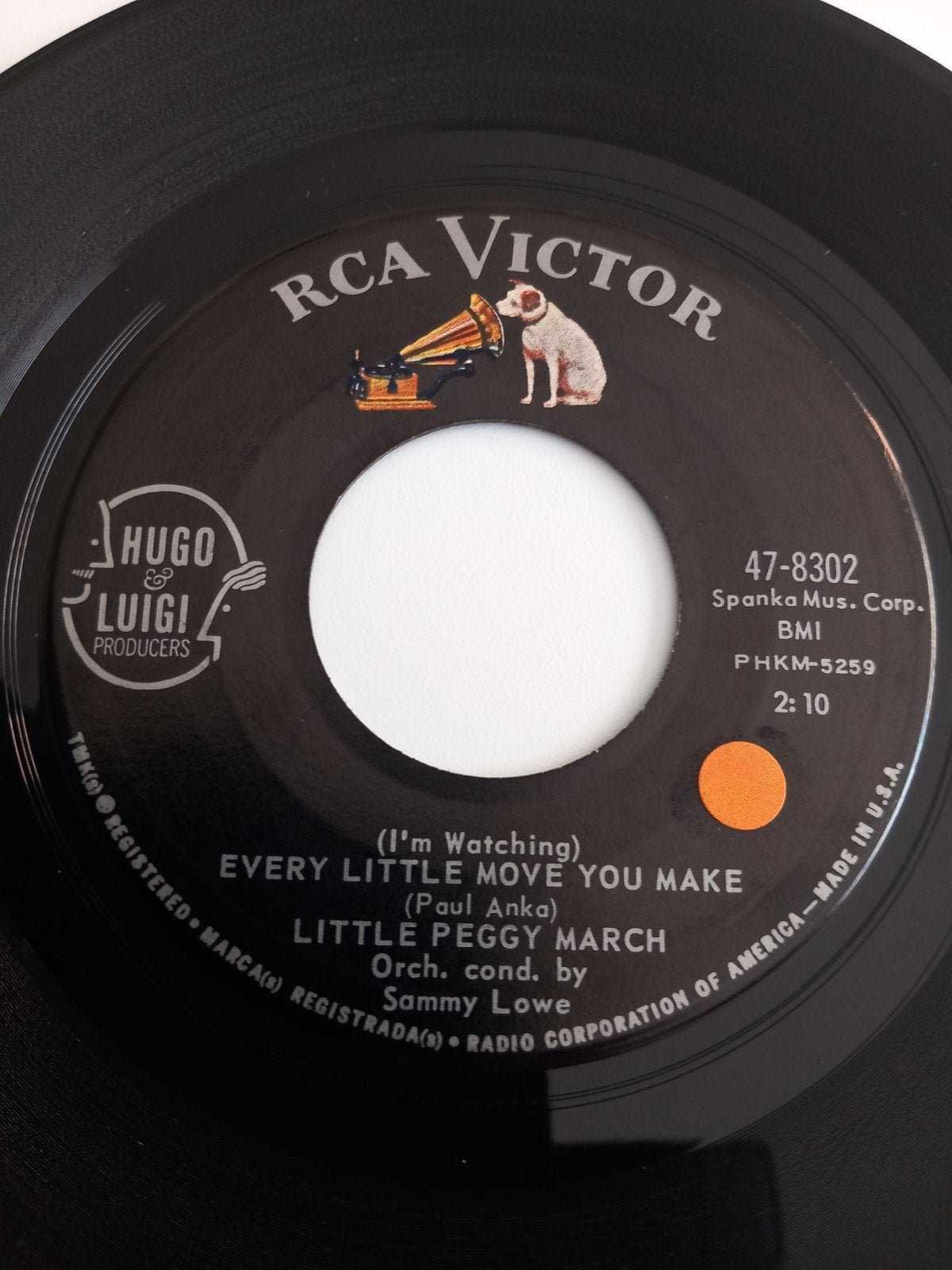 PEGGY MARCH. EVERY LITTLE MOVE YOU MAKE . OLDIES USA 45T