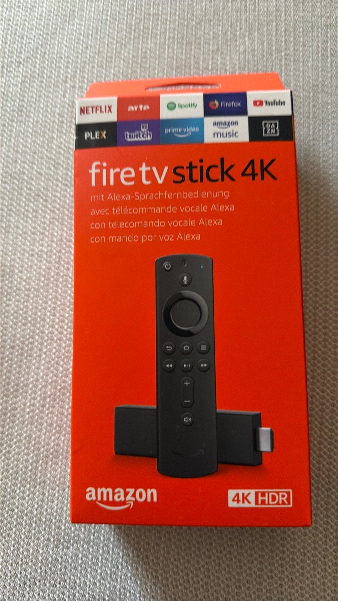 Fire TV Stick 4K (2e génération), Ophalen of Verzenden, Gebruikt, HDMI, Minder dan 500 GB