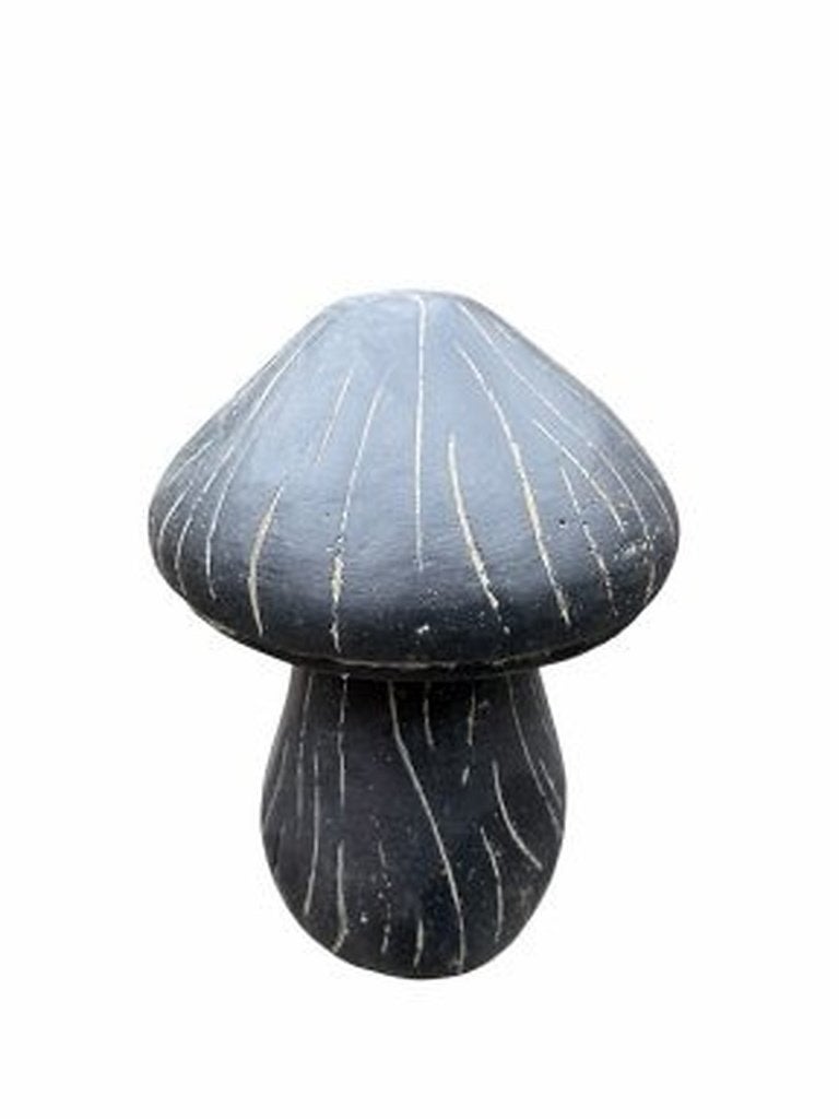 Paddenstoel 35cm – steen, Neuf, Pierre, Info@asianimport.be, Intérieur