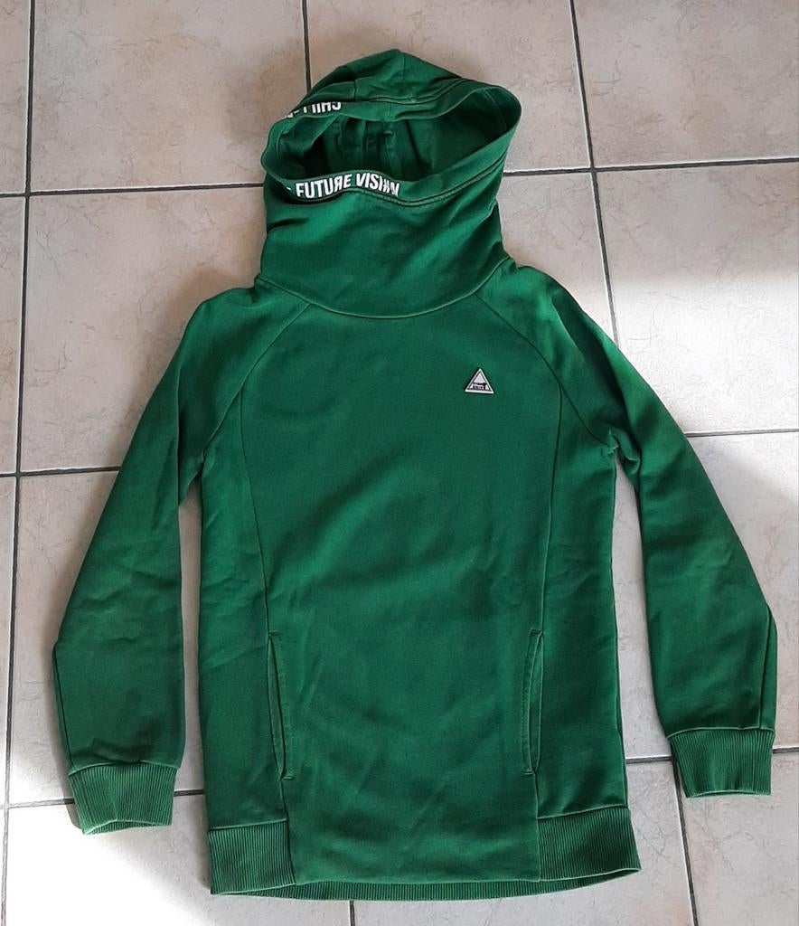 Groene hoodie Fish and Chips JBC maat 146 of 11 jaar, Fish&chips (JBC), Trui of Vest, Ophalen of Verzenden, Zo goed als nieuw