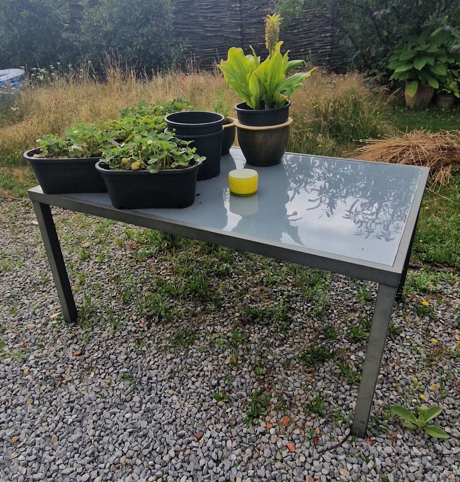 Tuintafel, Enlèvement, Aluminium