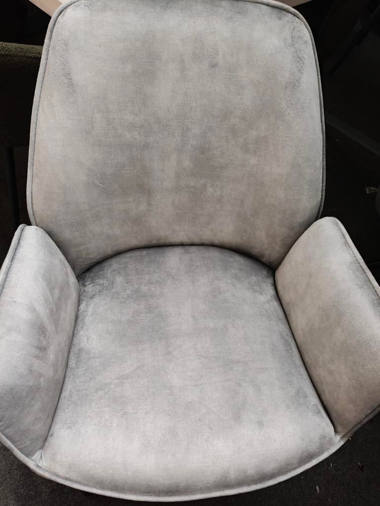 Draaibare stoelen grijs - set van 6 (outlet), Enlèvement, Neuf, Gris, Cinq, Six Chaises ou plus
