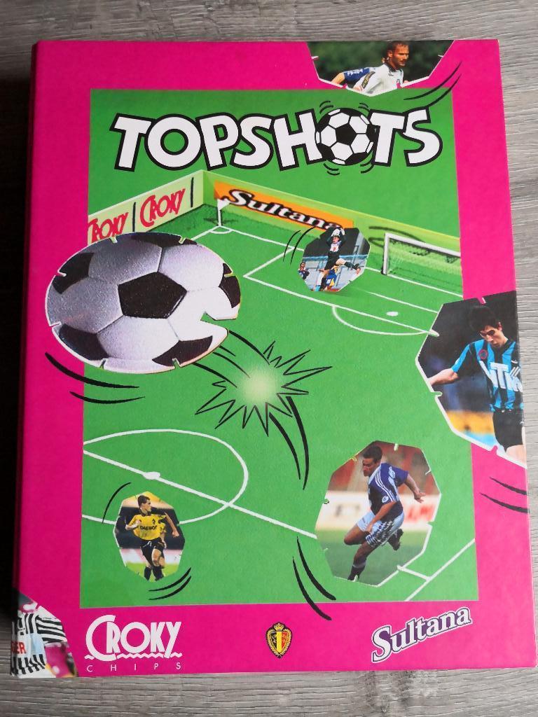 Verzamelmap topshots flippos - compleet met 18 ploegen, Ophalen