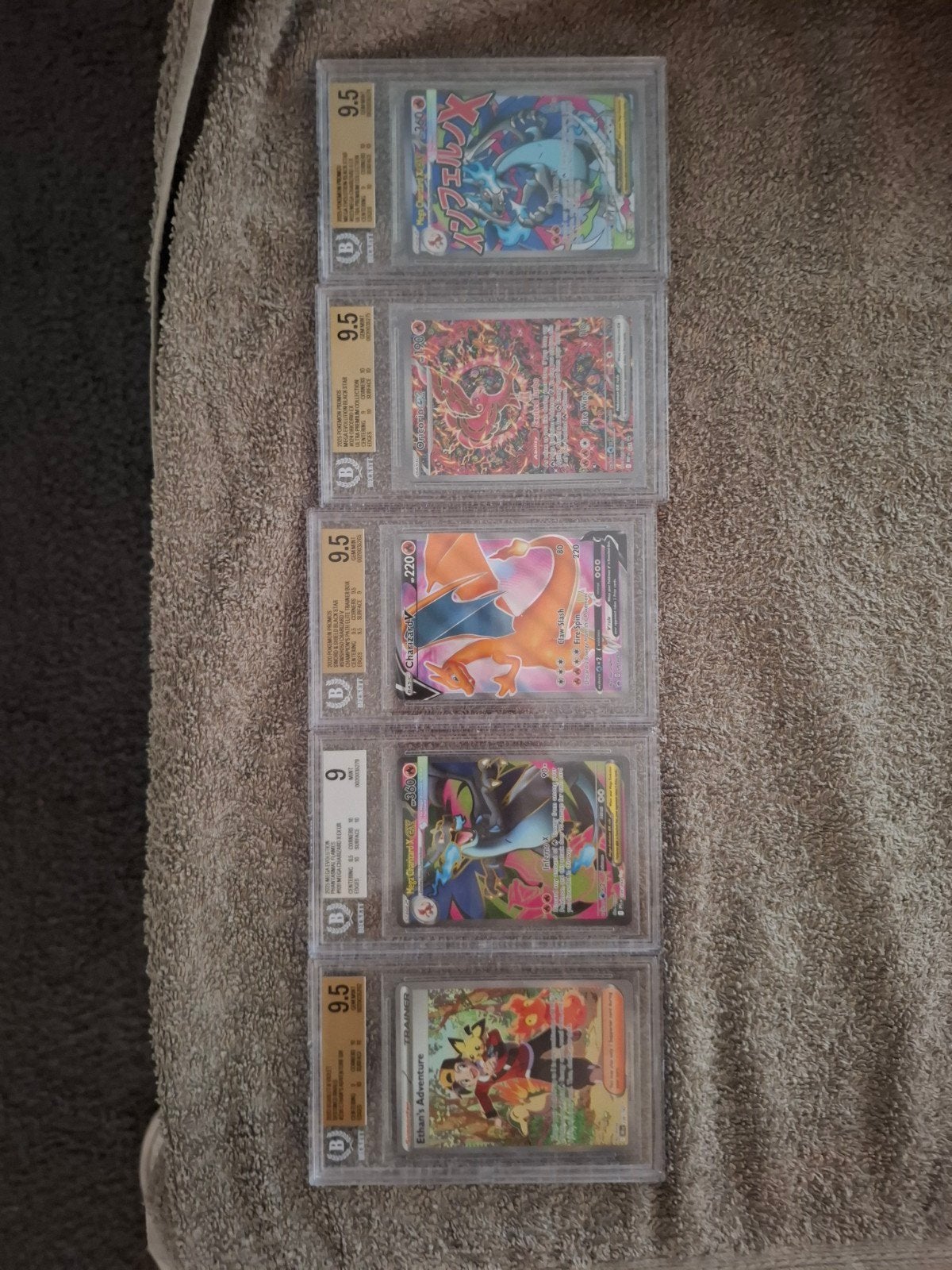 pokemon beckett slabs, Ophalen of Verzenden