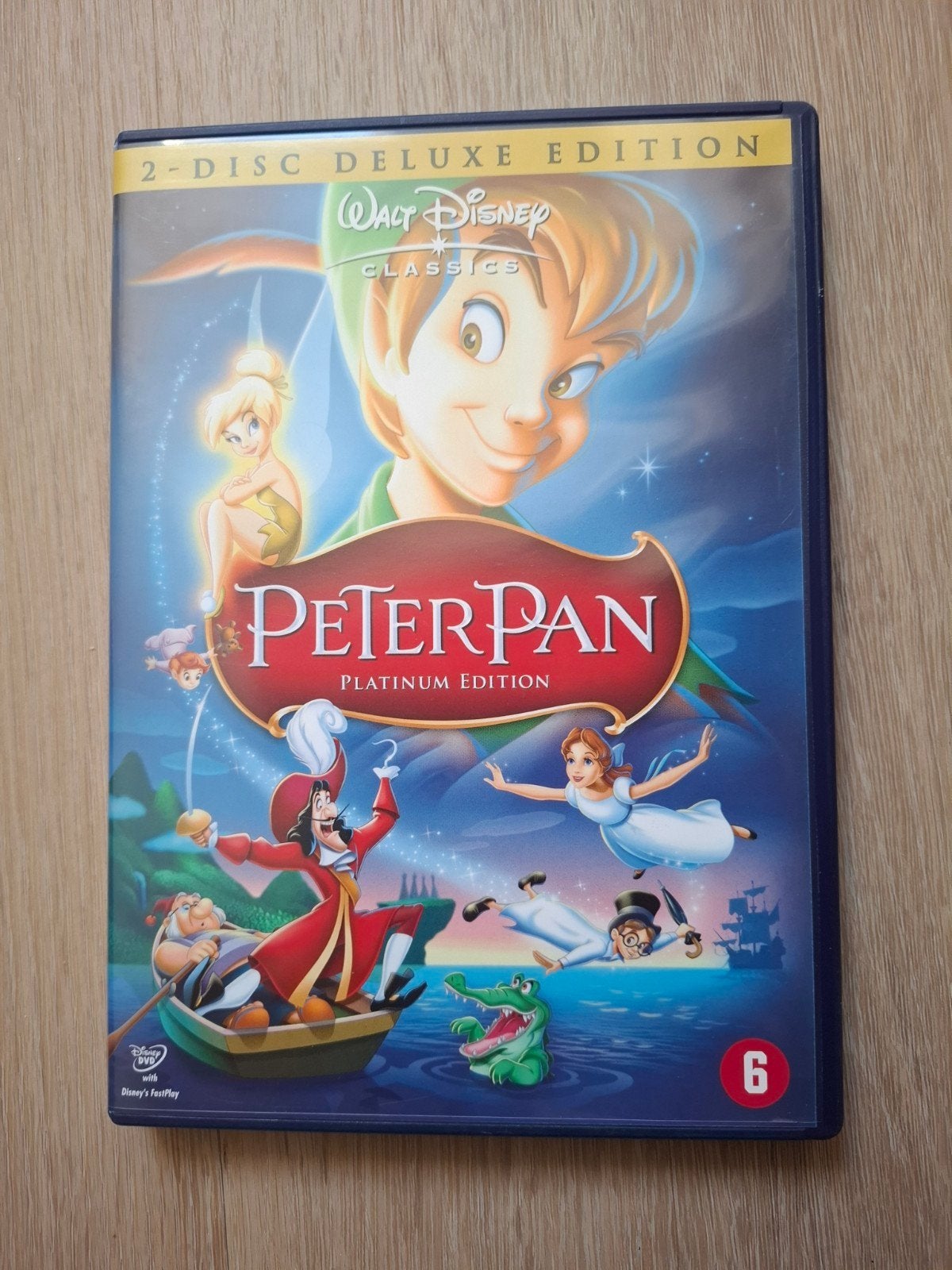 Peter pan, Ophalen