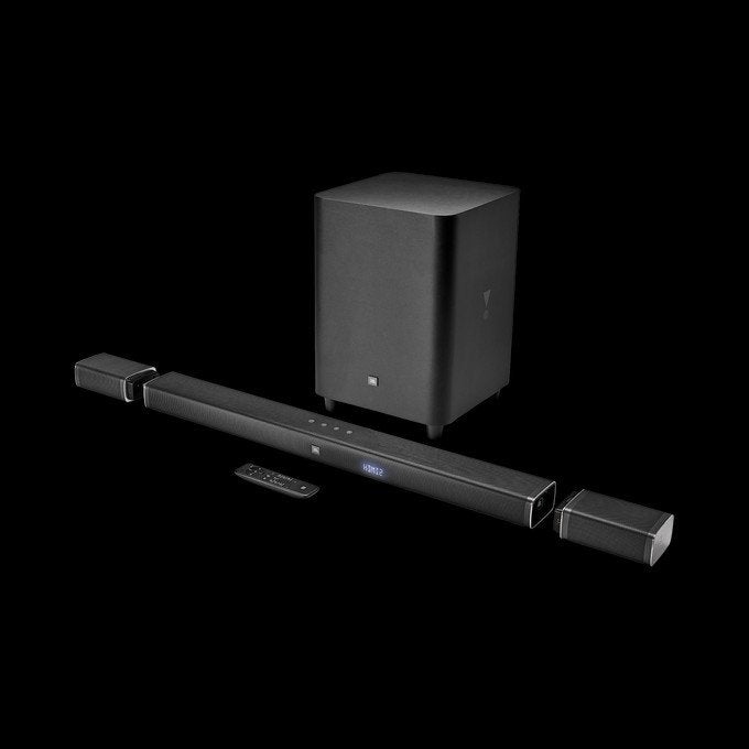 JBL 5JBL 5.1 soundbar met draadloze achterspeakers en Sub, Autres marques, Barre de son, Comme neuf, Enlèvement