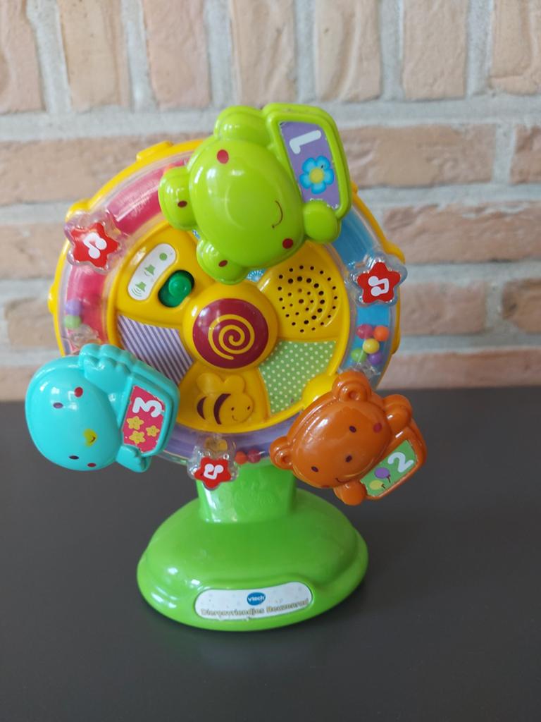 V tech reuzenrad met geluid en licht, Ophalen of Verzenden, Zo goed als nieuw, Ontdekken, Met licht