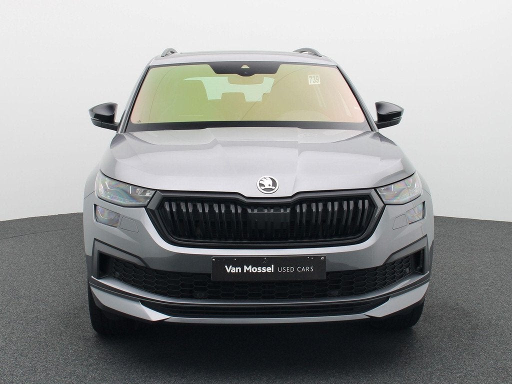 Skoda Kodiaq 1.5 TSI DSG Sportline + 5-ZIT + PANORAMISCH DAK, Auto's, Bedrijf, 5 zetels, Kodiaq, 150 pk