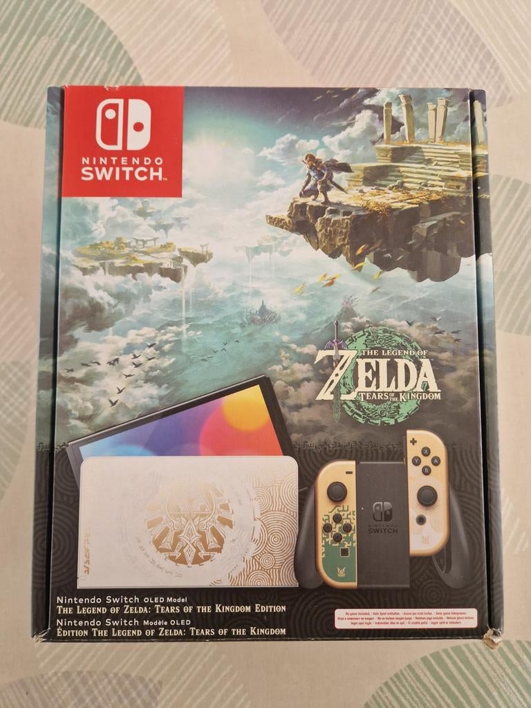 Nintendo Switch Oled Zelda editie te koop., Ophalen, Switch OLED