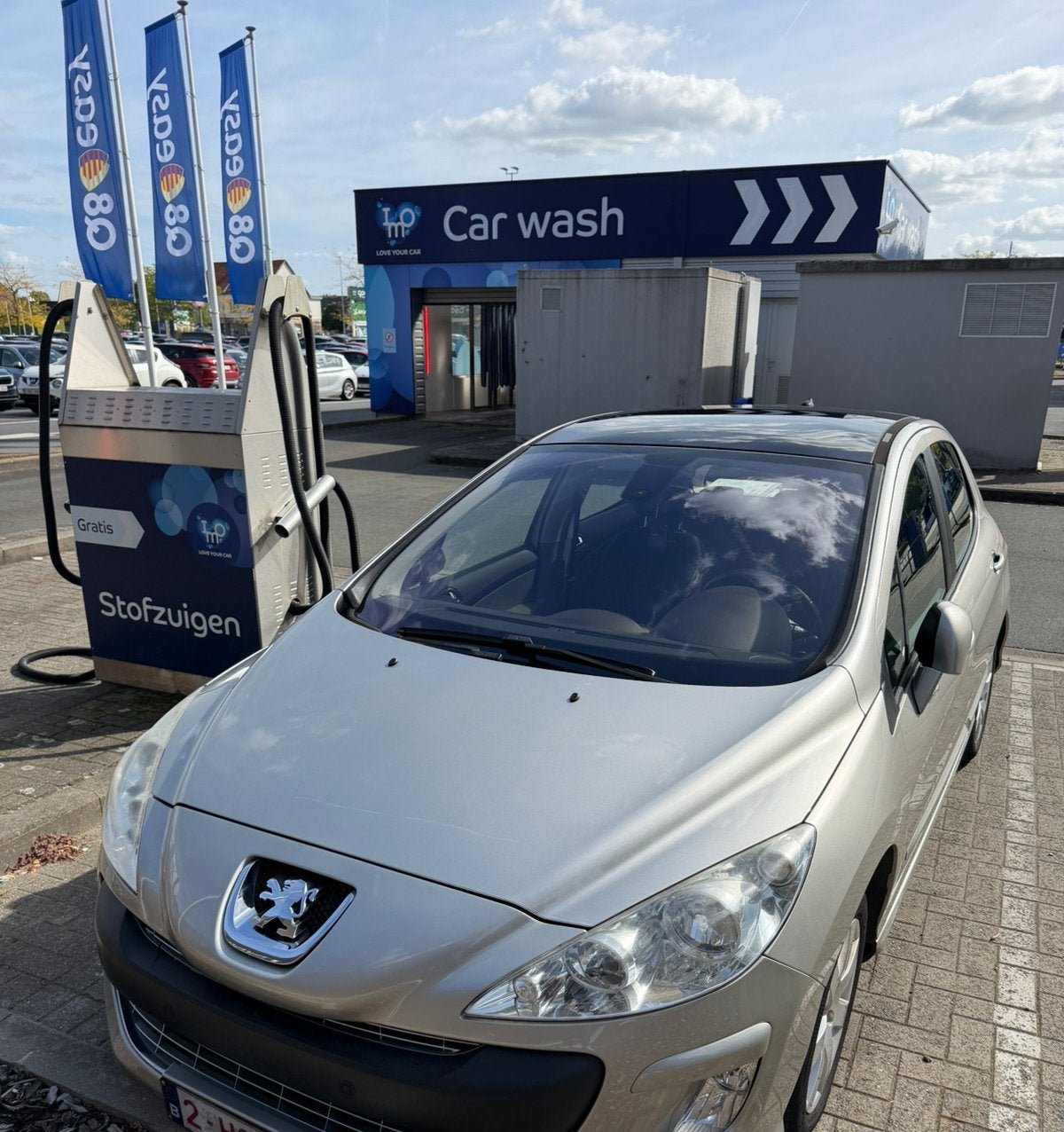 Peugeot 308 106000 km 2009 1.6 Turbo, Autos, 4 portes, Entreprise, Boîte manuelle, Beige