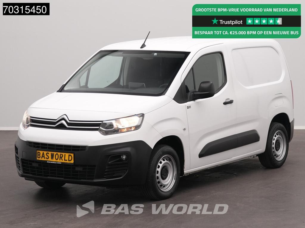 Citroën Berlingo 110pk Benzine L1H1 Airco Cruise Camera Par, Gebruikt, Citroën, Wit, Handgeschakeld