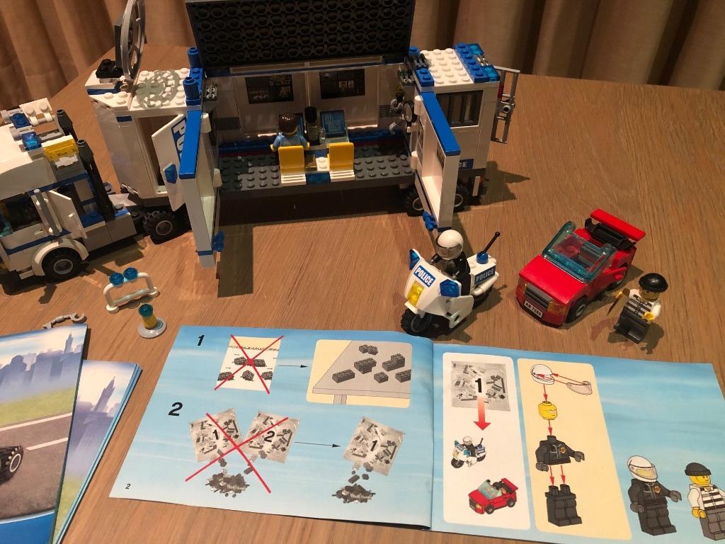 Lego City - Mobiele politiepost - 7288, City, Lego, Ophalen of Verzenden, Zo goed als nieuw
