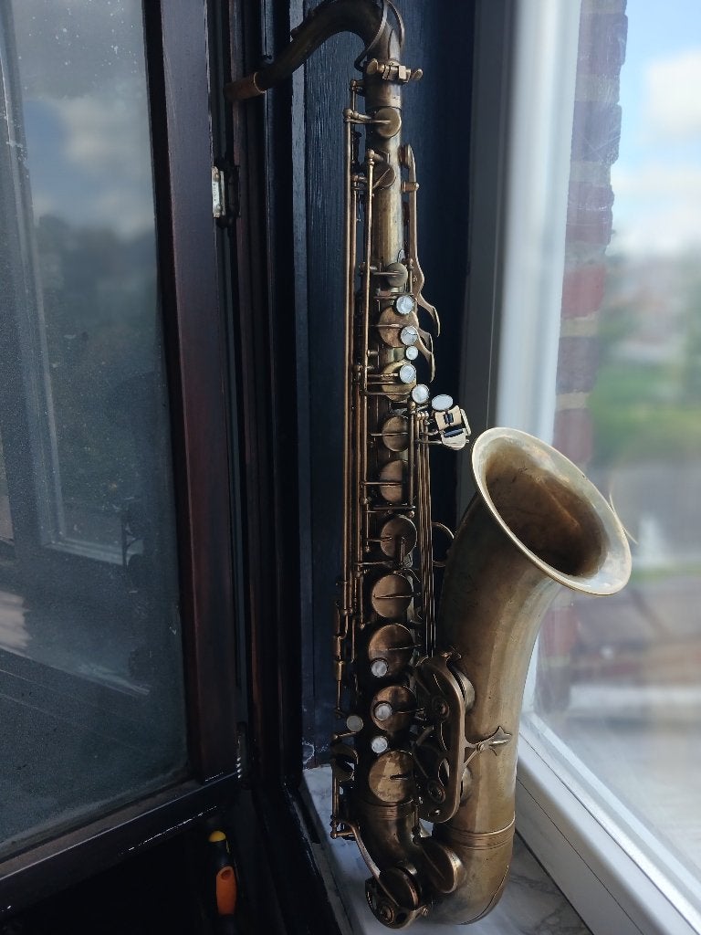 Sax ténor Selmer MVI, Musique & Instruments, Enlèvement, Utilisé, Ténor, Avec valise