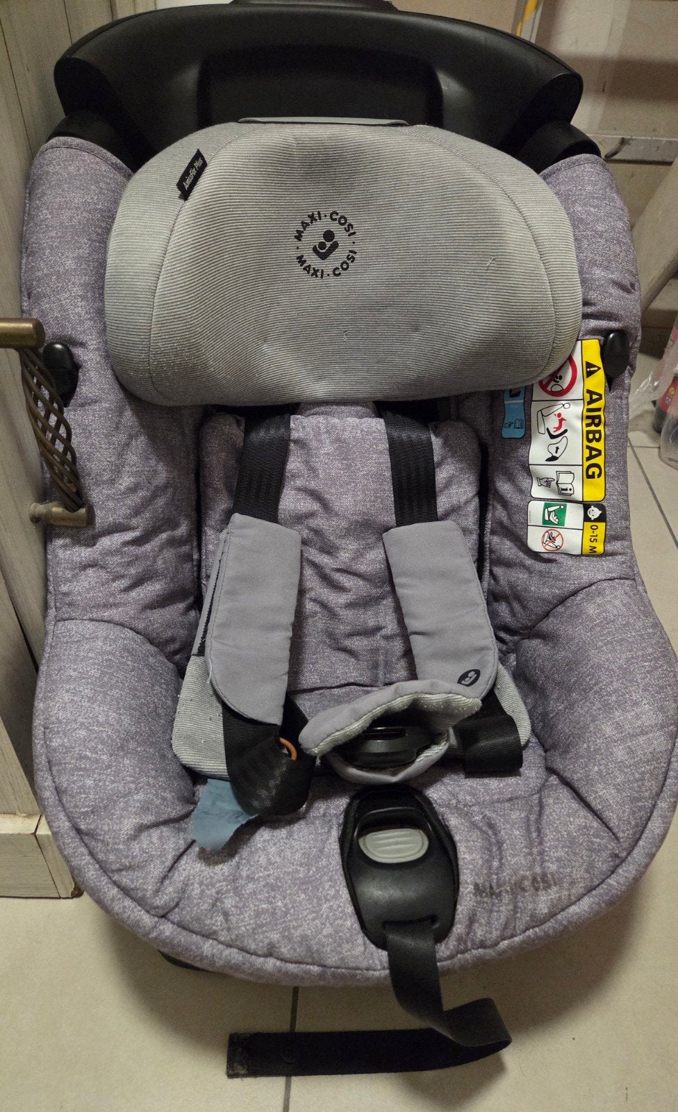 autostoel met verklein kussen, Kinderen en Baby's, Ophalen, Verstelbare rugleuning, Gebruikt, Isofix