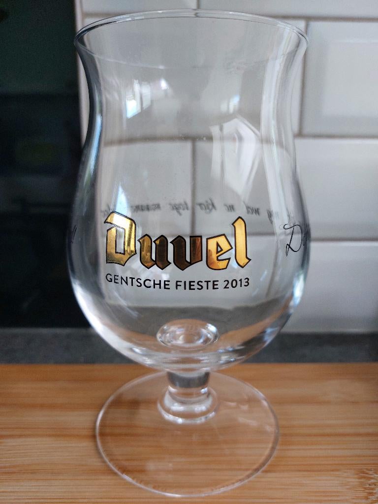 Duvelglas Gentse Feesten 2013, Ophalen, Nieuw, Bierglas