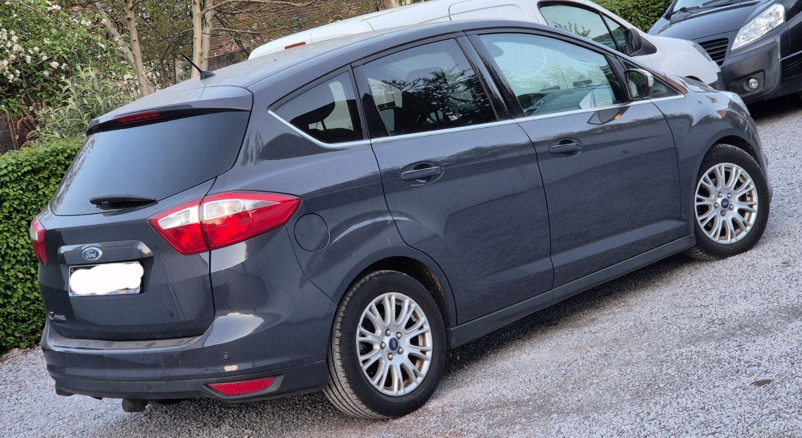 Ford c max 16tdci an2015 cuir clima gps 180mkm 4500€ ctok, Auto's, Bluetooth, Euro 5, 1600 cc, Leder