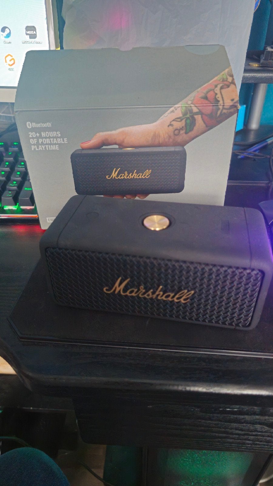 Marshall Emberton (Mark 1), Autres marques, Enlèvement ou Envoi, Enceinte portable, Comme neuf