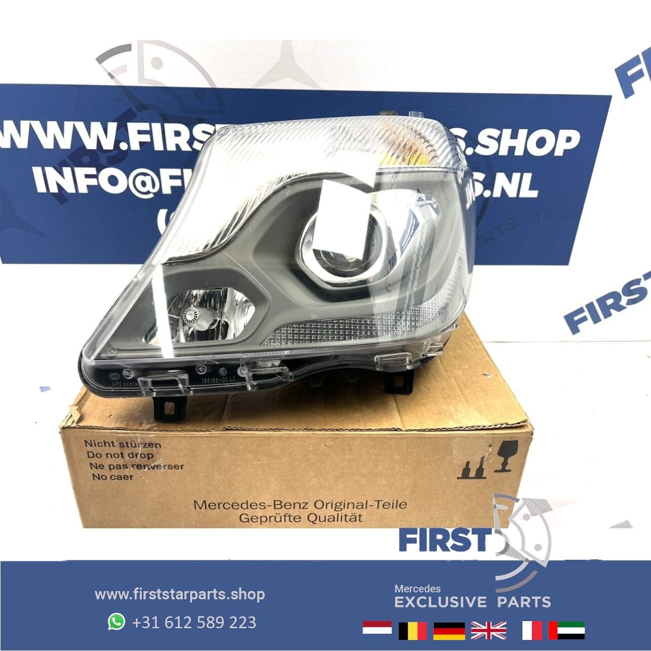 W906 SPRINTER KOPLAMP LINKS A9068206200 2006-2018 origineel, Utilisé, -, -, Enlèvement ou Envoi