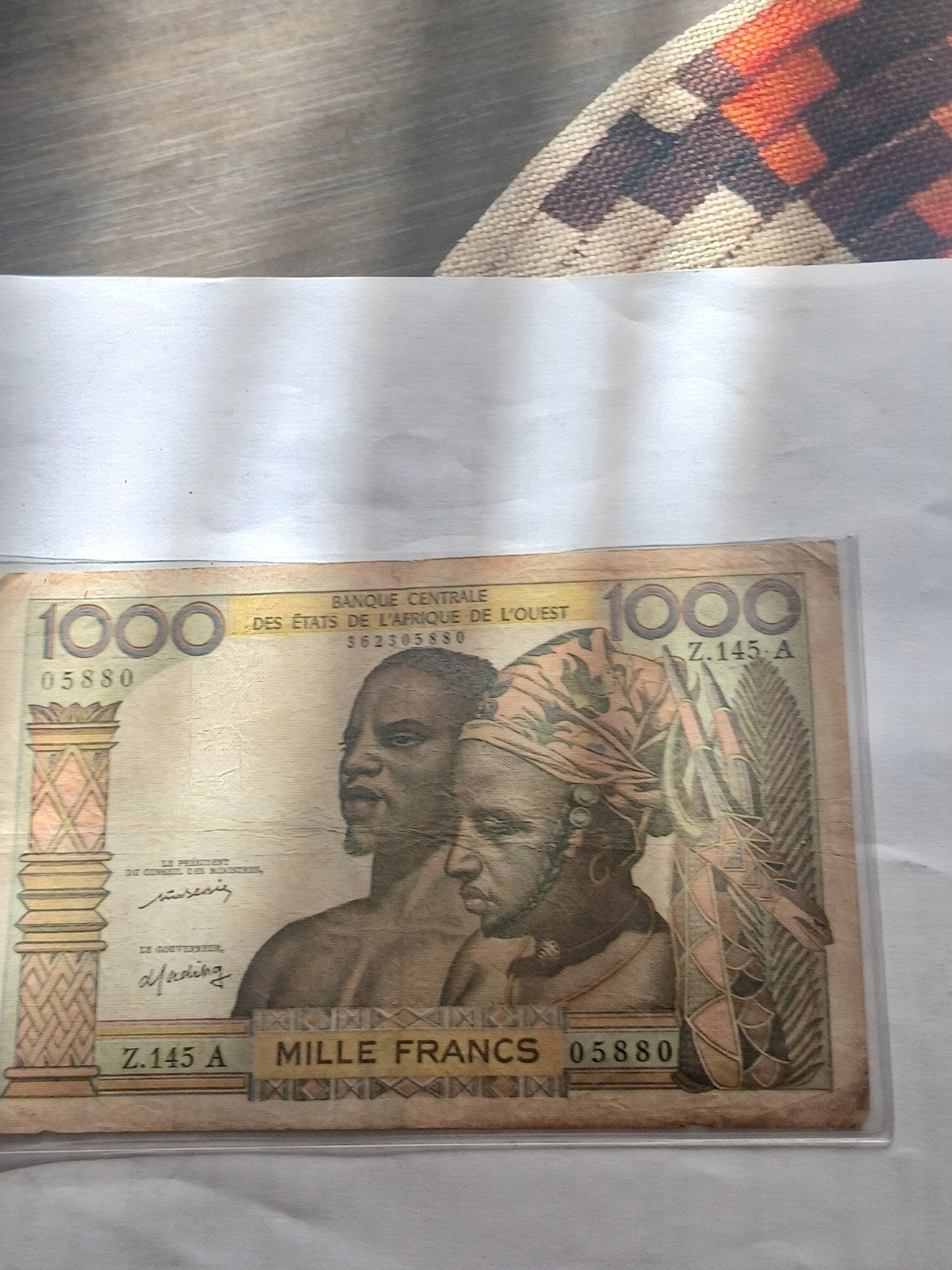 Biljet Africa, Postzegels en Munten, Munten | Europa | Euromunten, Ophalen of Verzenden