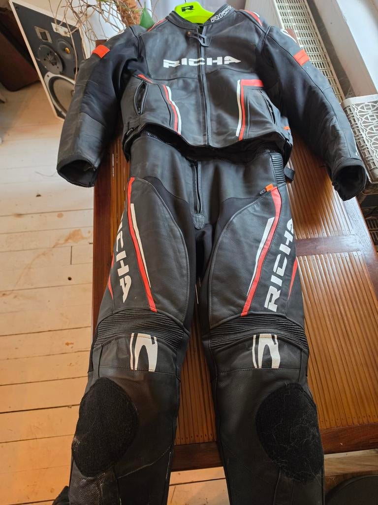 motorpak 2 delig richa, Seconde main, Manteau | cuir, Hommes, Richa