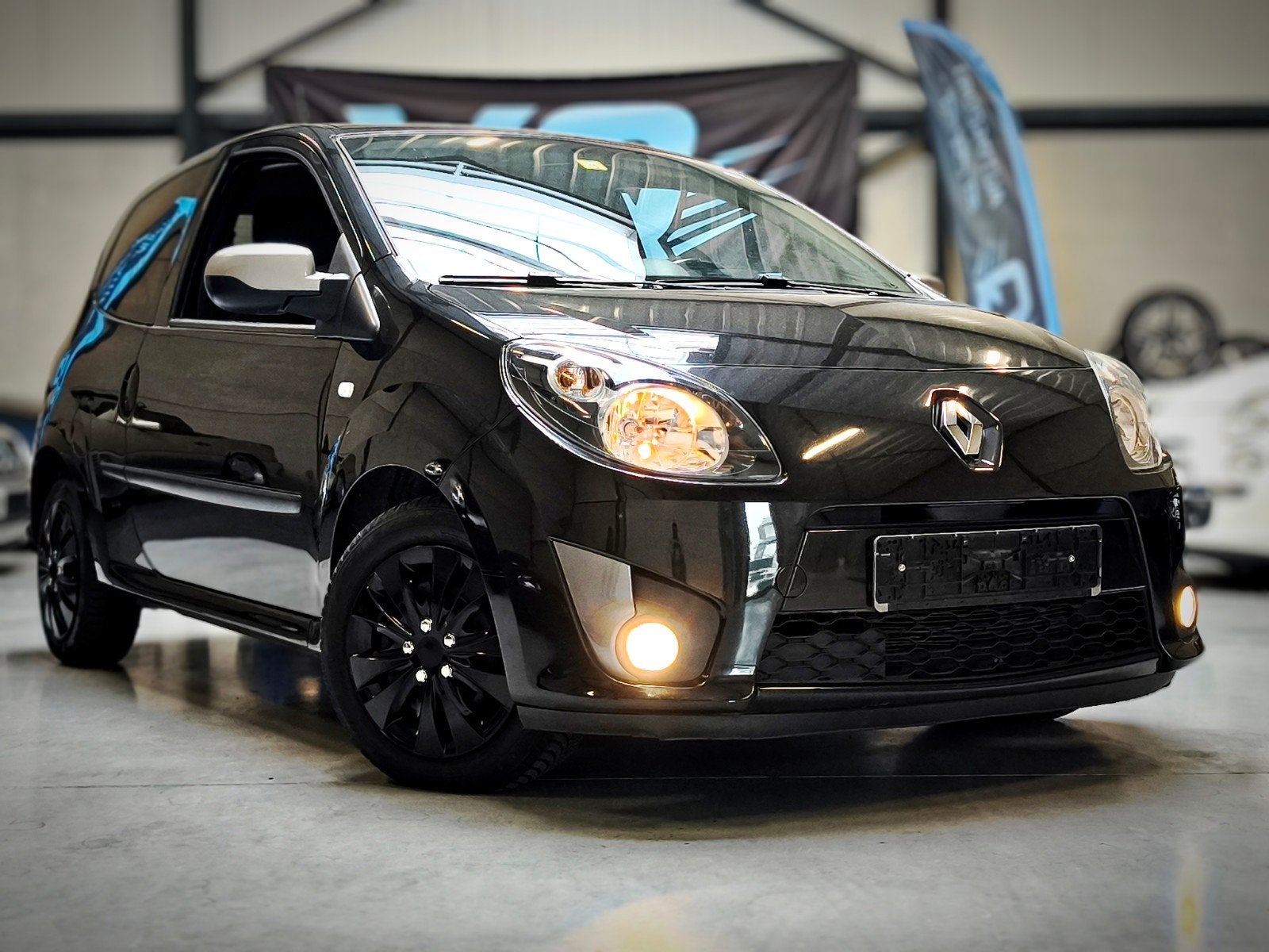 Renault Twingo 1.2 benzine airco euro5, Auto's, Euro 5, Twingo, Zwart, Zwart