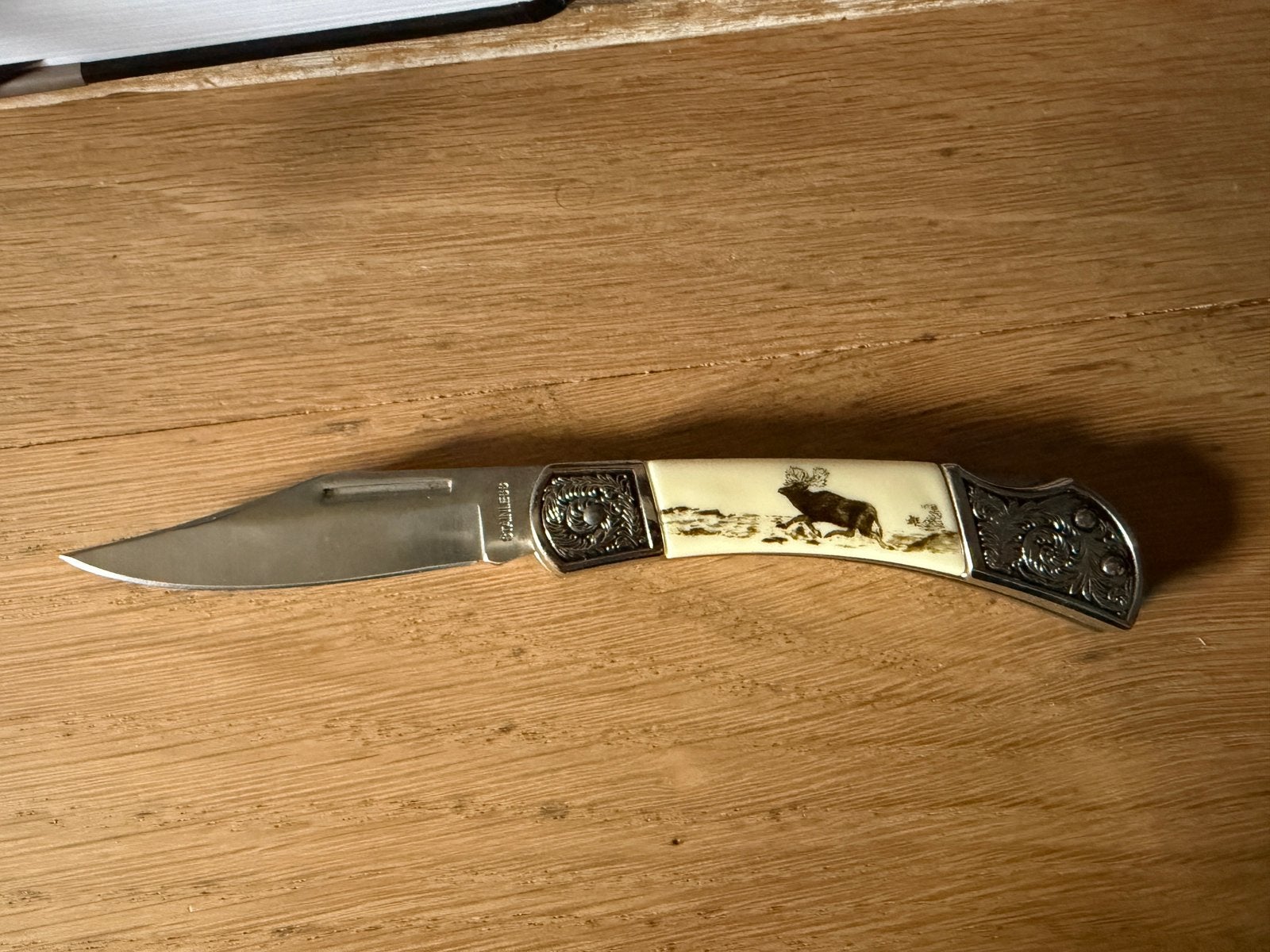 Couteau de poche/Couteau de chasse, Enlèvement ou Envoi, Comme neuf