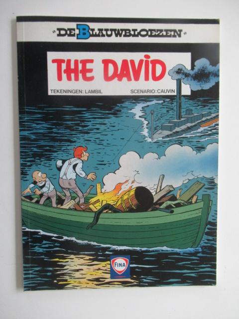 de blauwbloezen...nr.19...the david, Ophalen of Verzenden, Zo goed als nieuw
