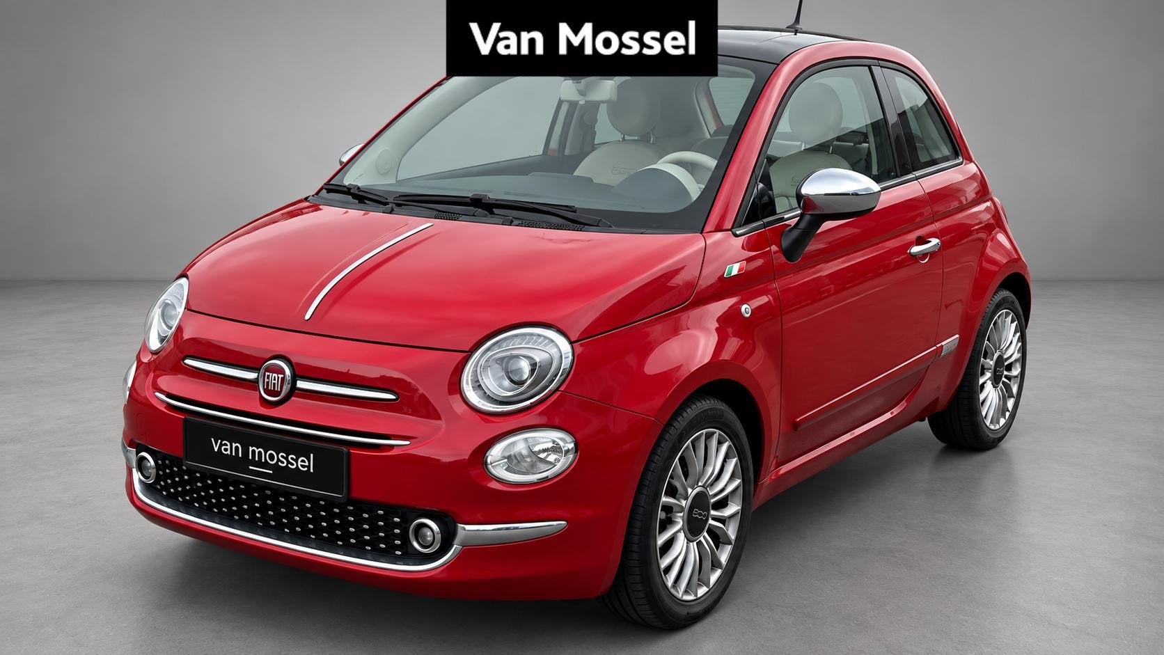 Fiat 500 0.9 Turbo TwinAir 105hp Lounge, Auto's, Voorwielaandrijving, 4 zetels, Gebruikt, Euro 6